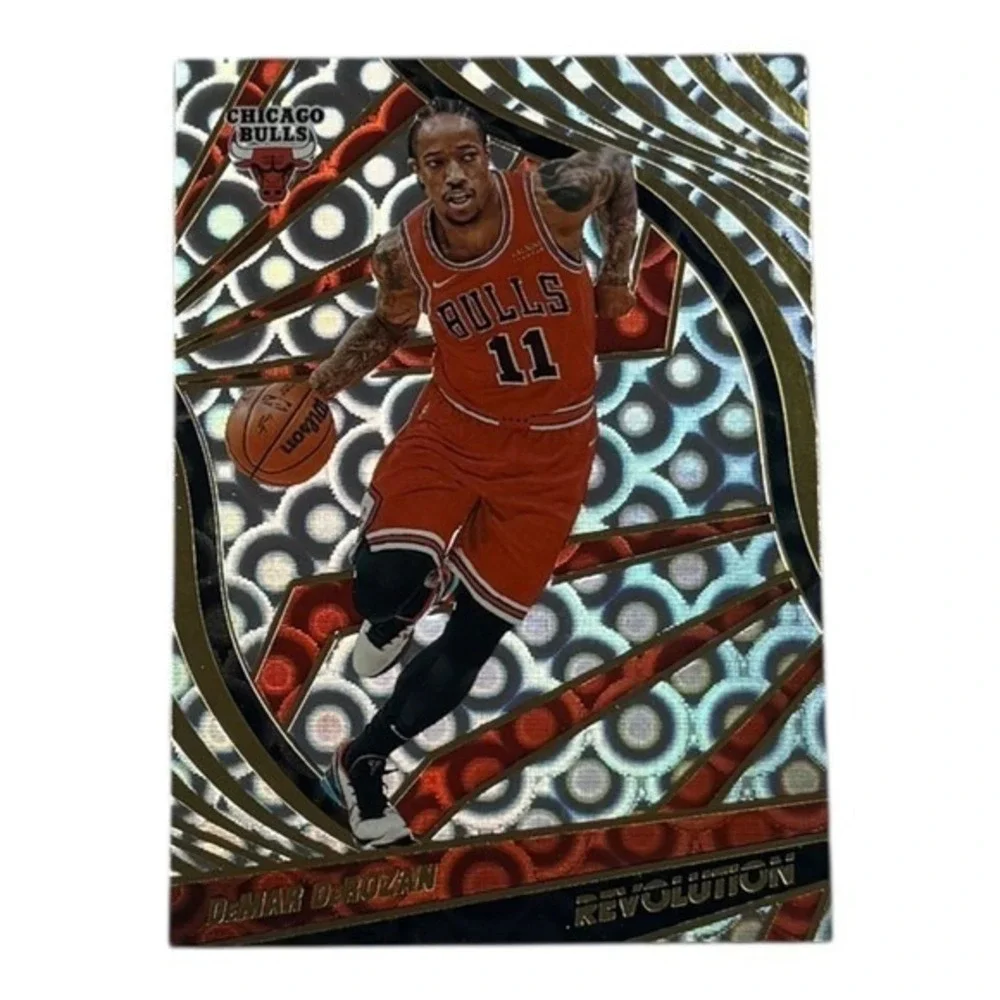 2021-22 Panini‎ Revolution DeMar DeRozan Chicago Bulls Basketball Card 34 Groove